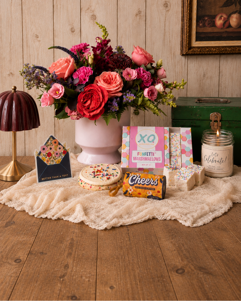 Photograph of The Celebrate Bundle flower bouquet
