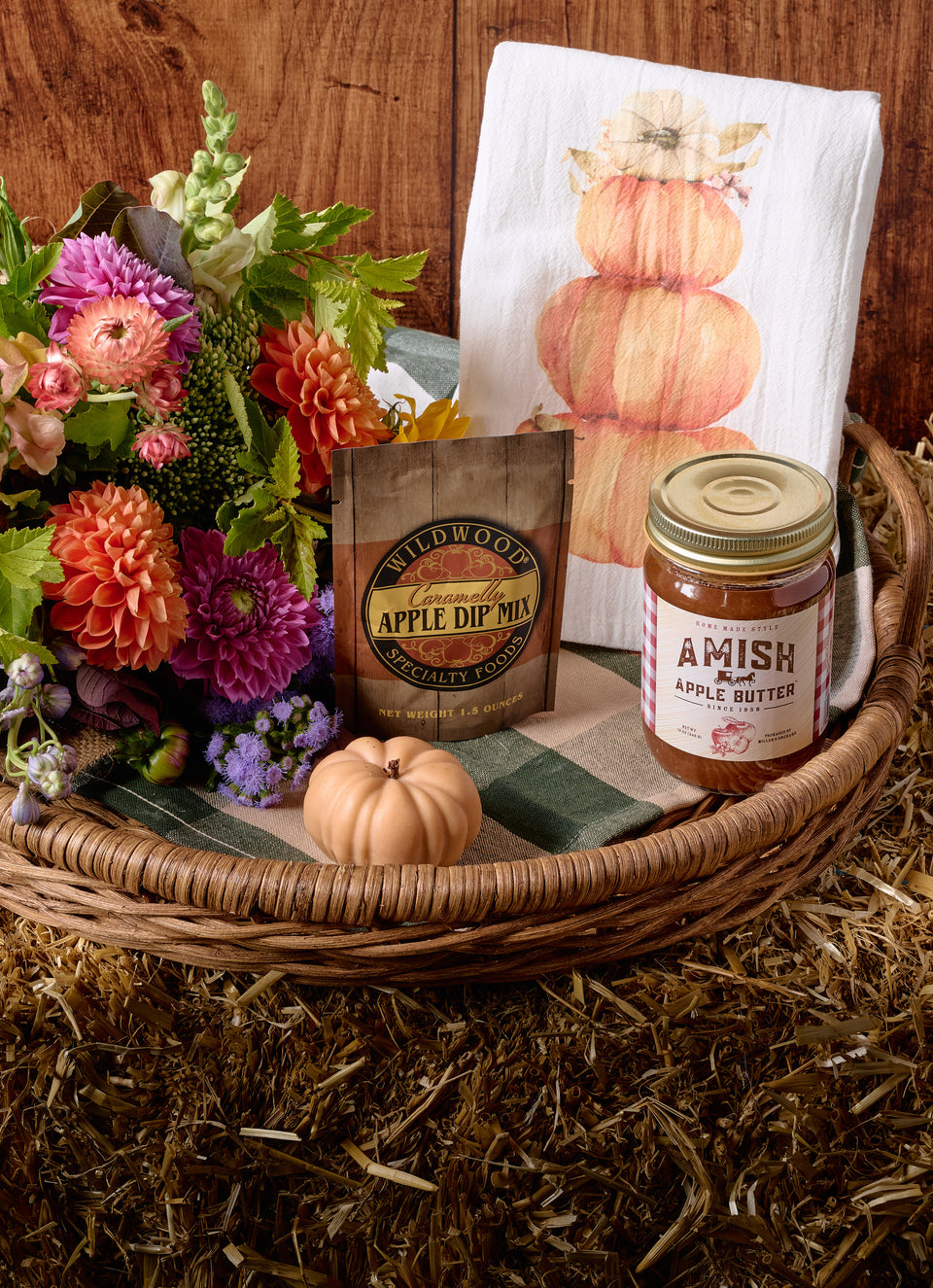 Photograph of The Harvest Bundle flower bouquet