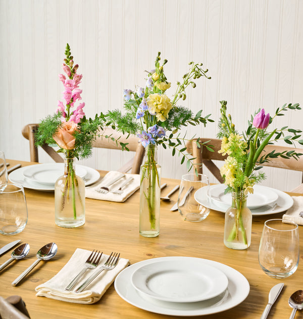 Seasonal Spring Bud Vase Collection